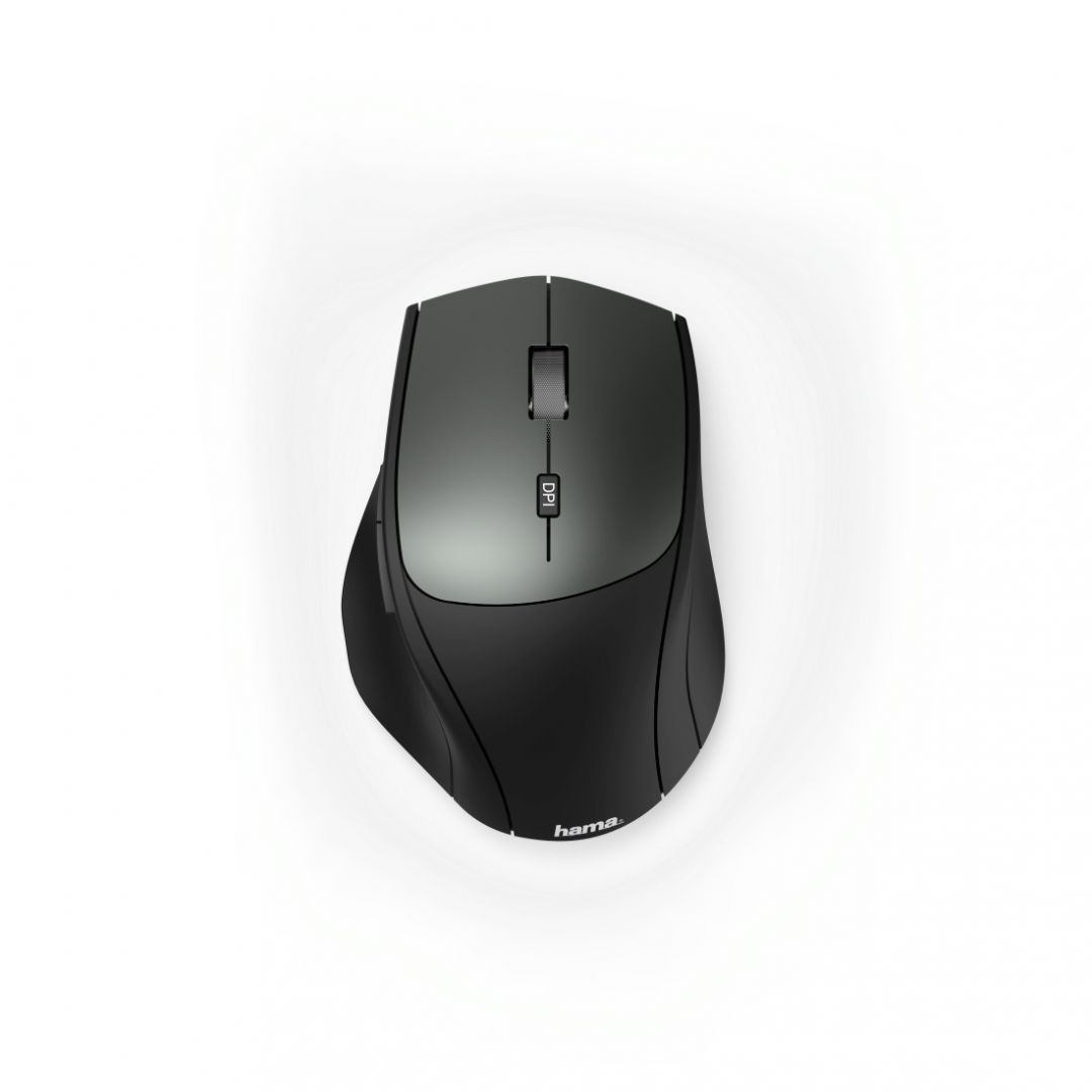 hama-mw-600-wireless-mouse-black_1.jpg Hama 182616 MW-600" 2 db vevővel vezeték nélküli optikai egér - Image 1