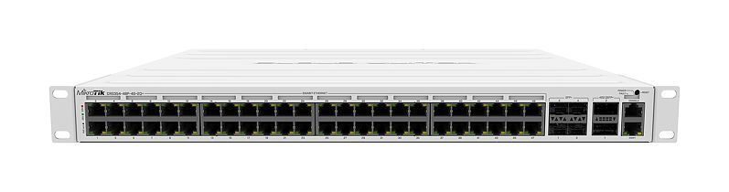 Mikrotik CRS354-48P-4S+2Q+RM 48port GbE PoE LAN 4x10G SFP+ port 2x40G QSFP+ port Cloud Router PoE Switch - Image 3