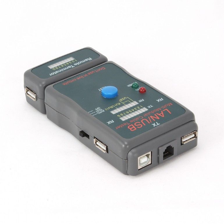 Gembird NCT-2 Cable tester for UTP/STP/USB cables - Image 1