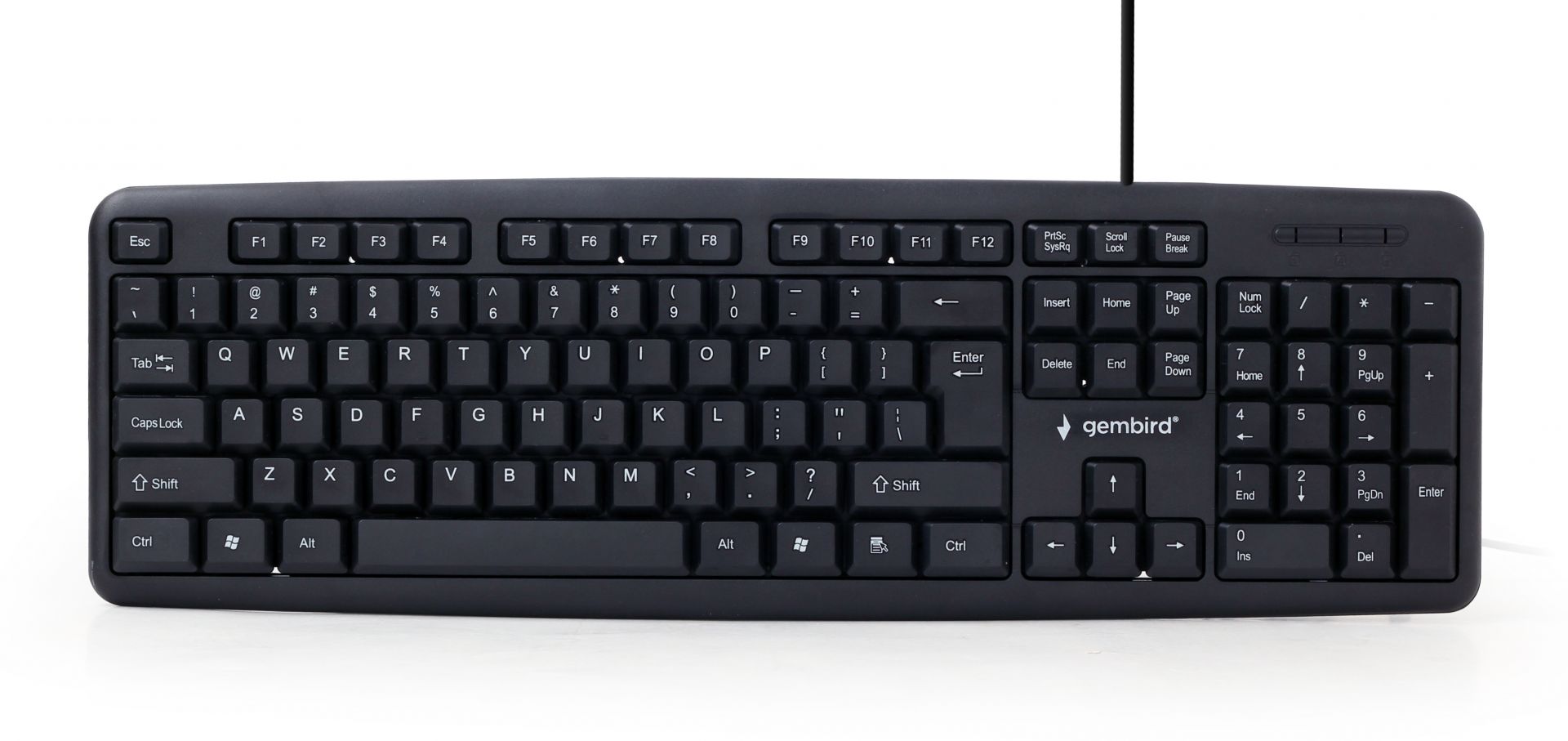 gembird-kb-u-103-standard-keyboard-black-us_1.jpg Gembird KB-U-103 Standard keyboard Black US - Image 1