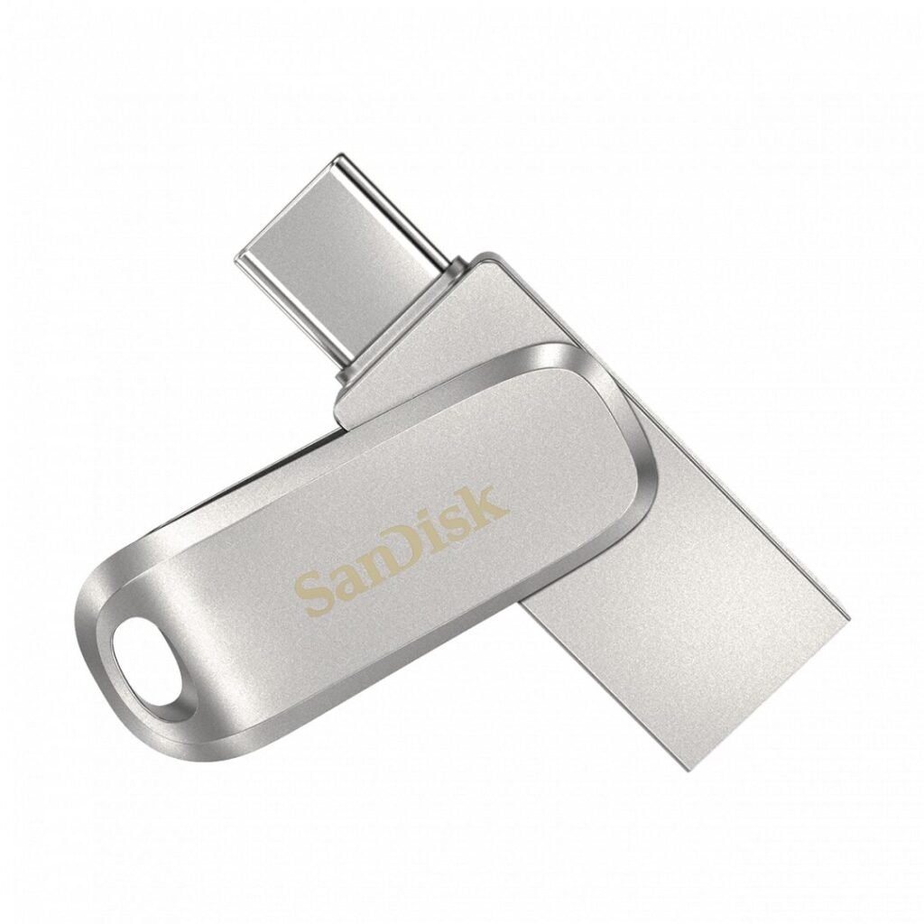 Sandisk 64GB Dual Drive Luxe USB3.1 Type-C Silver - Image 2