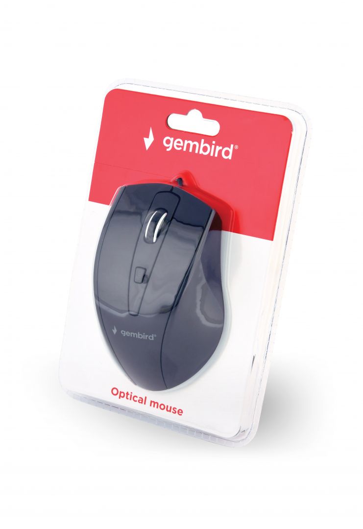 Gembird MUS-4B-02 optical mouse Black - Image 5