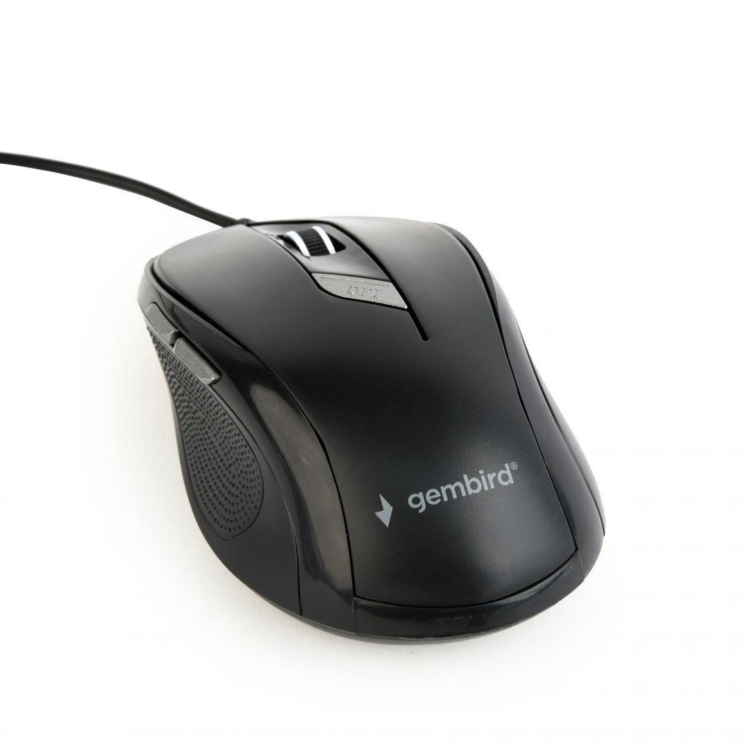 Gembird MUS-6B-01 optical mouse Black - Image 2
