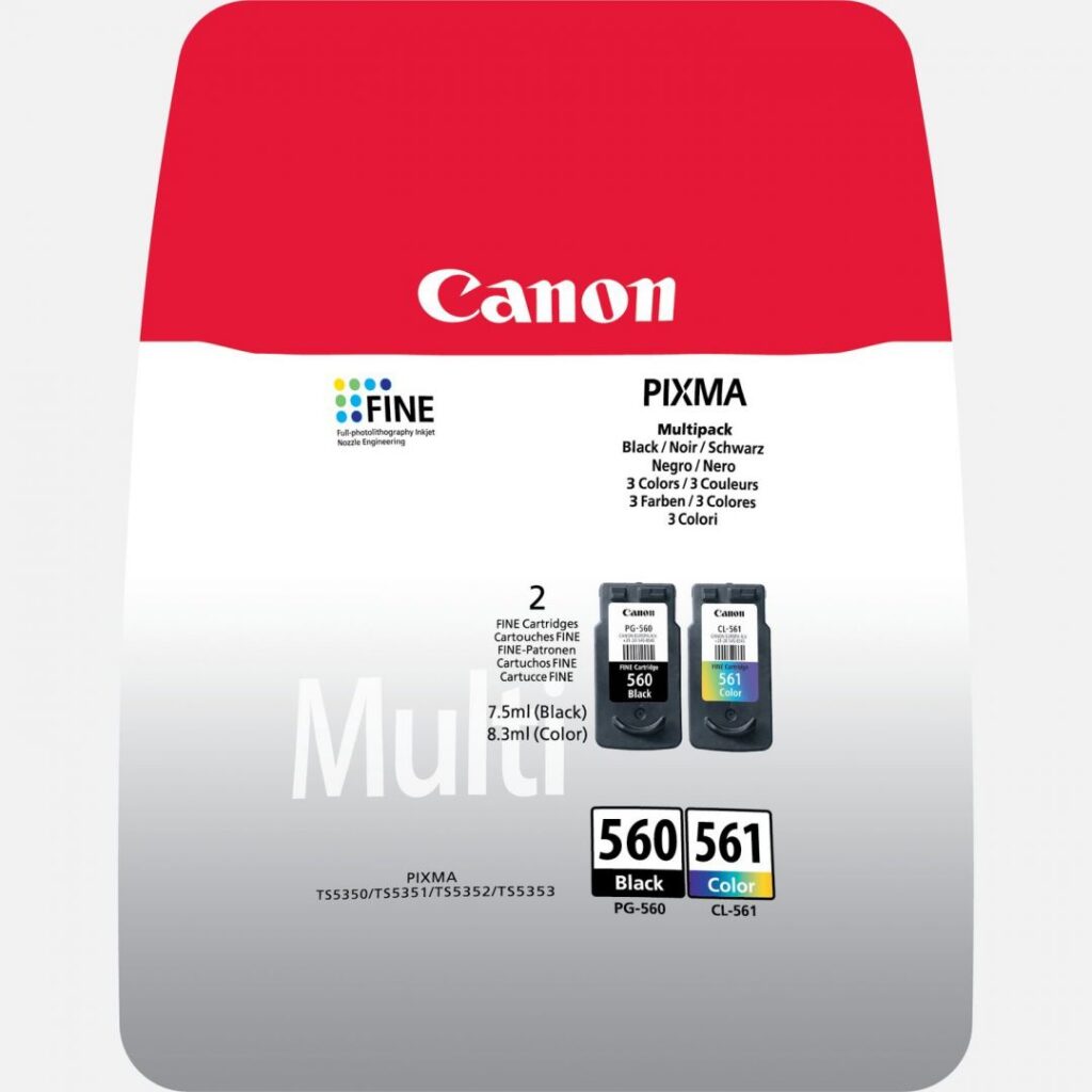 Canon PG-560 + CL-561 Multipack tintapatron - Image 1
