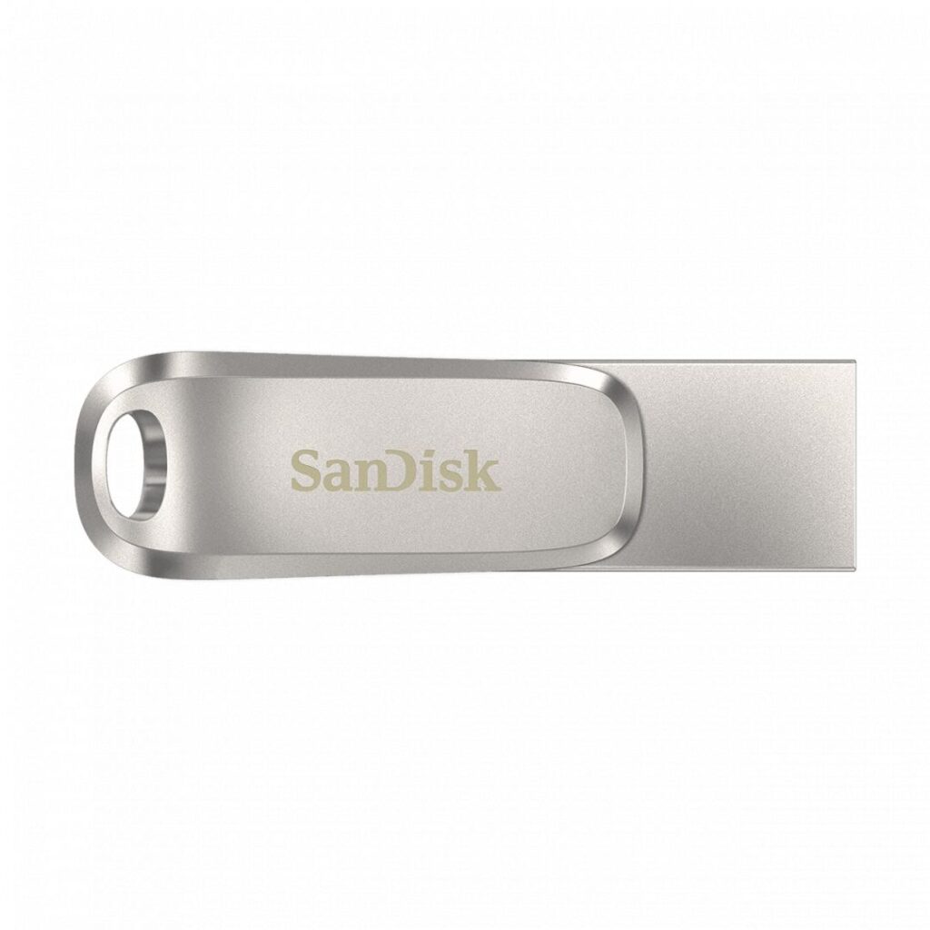 Sandisk 256GB Ultra Dual Drive Luxe USB Type-C Flash Drive Silver - Image 4