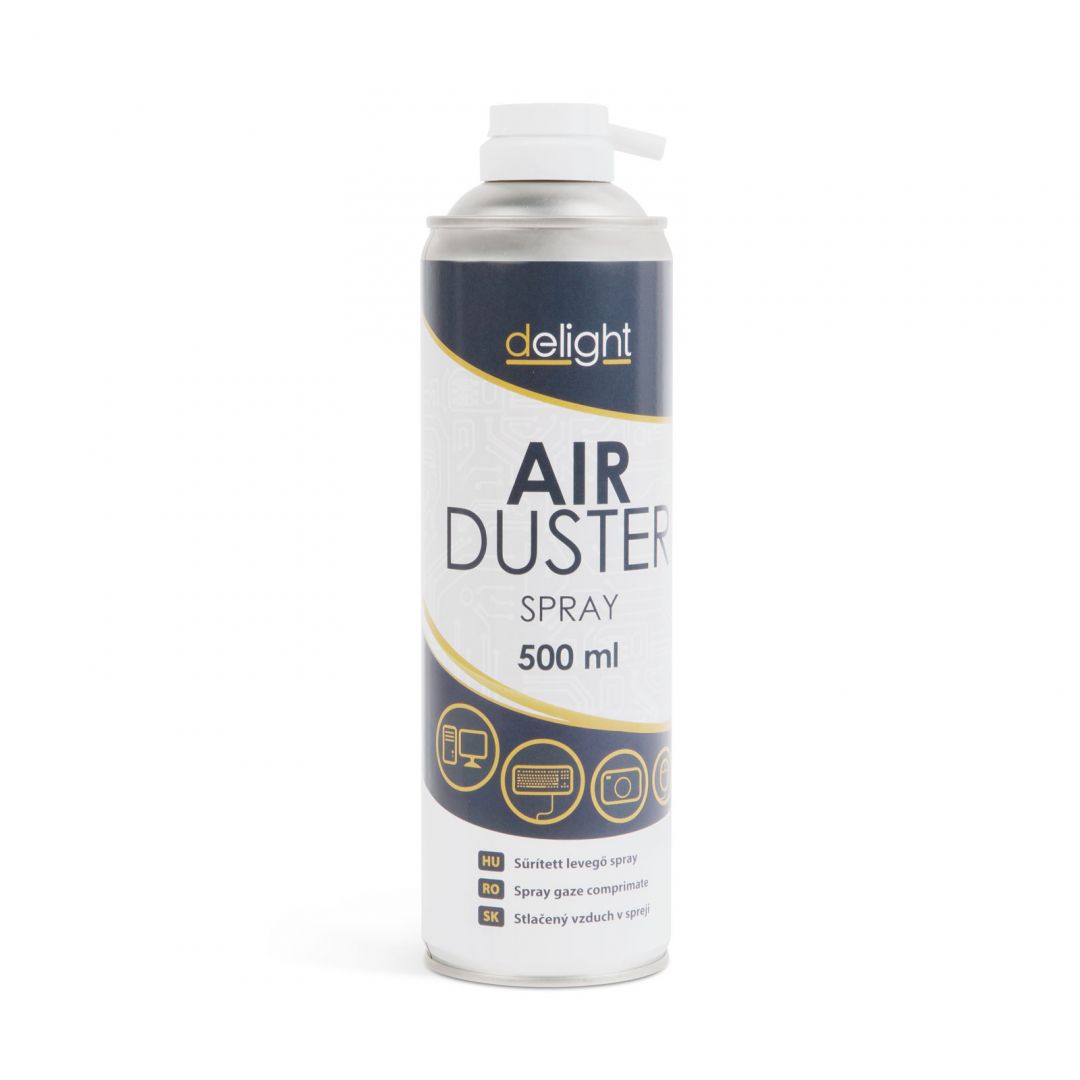 delight-air-duster-spray-500ml_1.jpg Delight Sűrített levegő 500 ml - Image 1