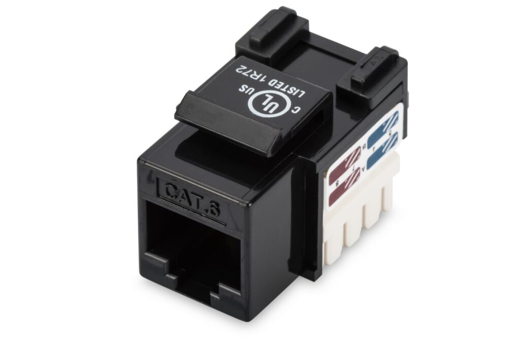 Digitus DN-93601 keystone modul Black - Image 1