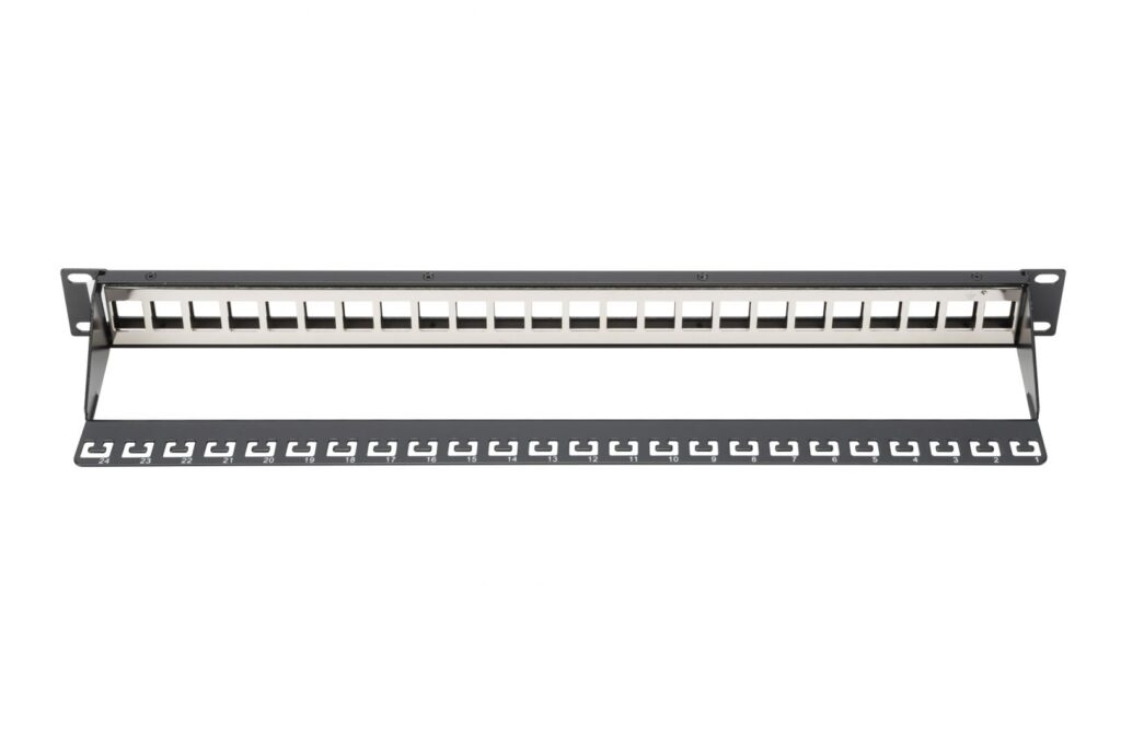 Digitus 24-port Patch Panel 1U Black - Image 2