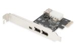 Digitus IEEE 1394a Interface Card, PCIexpress, 3 Port - Image 2