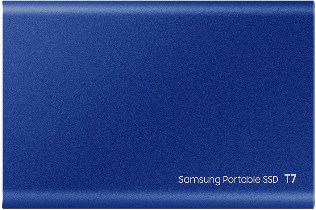 Samsung 1TB USB3.2/USB Type-C T7 Indigo Blue - Image 4