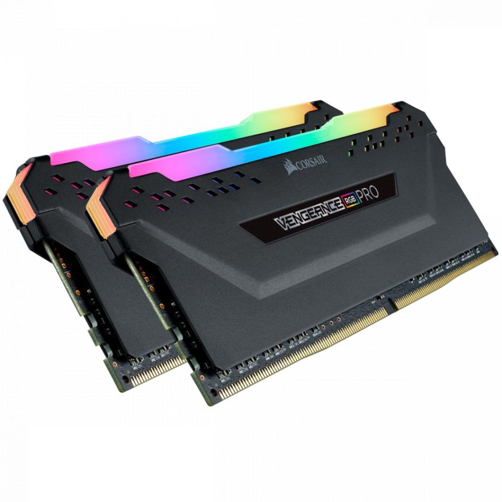 Corsair 16GB DDR4 3600MHz Kit(2x8GB) Vengeance RGB Pro Black - Image 1