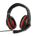 Gembird GHS-03 Gaming Headset Matte Black/Red - Image 3