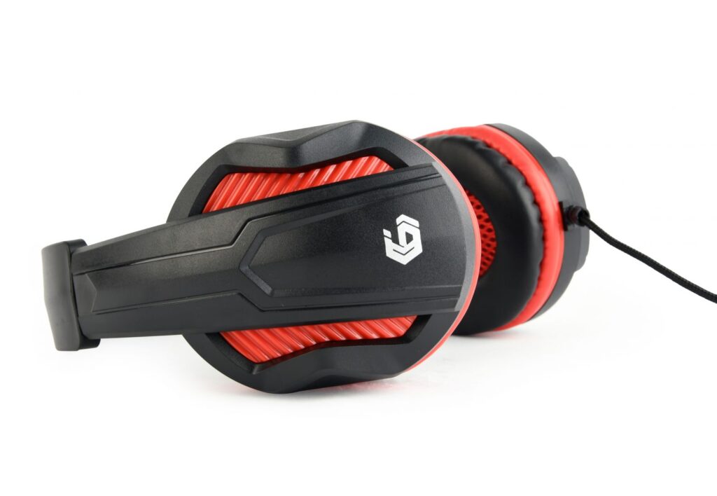Gembird GHS-03 Gaming Headset Matte Black/Red - Image 4
