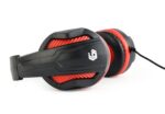 Gembird GHS-03 Gaming Headset Matte Black/Red - Image 4