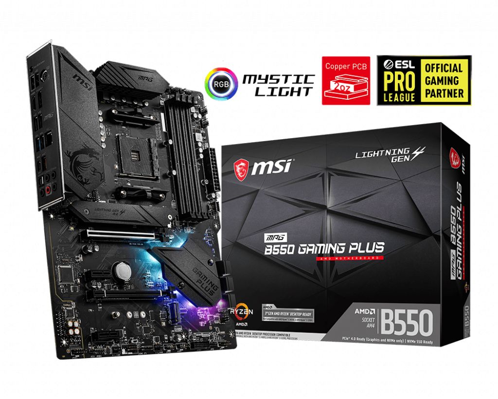 msi-mpg-b550-gaming-plus_1.jpg Msi MPG B550 GAMING PLUS - Image 1