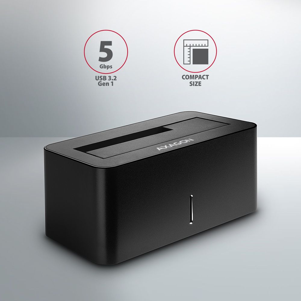 AXAGON ADSA-SN SuperSpeed USB Compact HDD Dock - Image 2