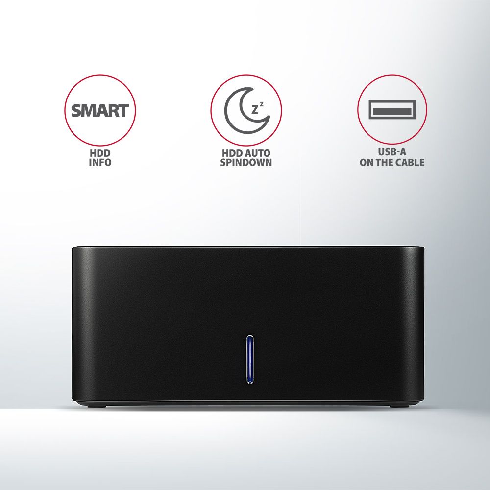 AXAGON ADSA-SN SuperSpeed USB Compact HDD Dock - Image 5