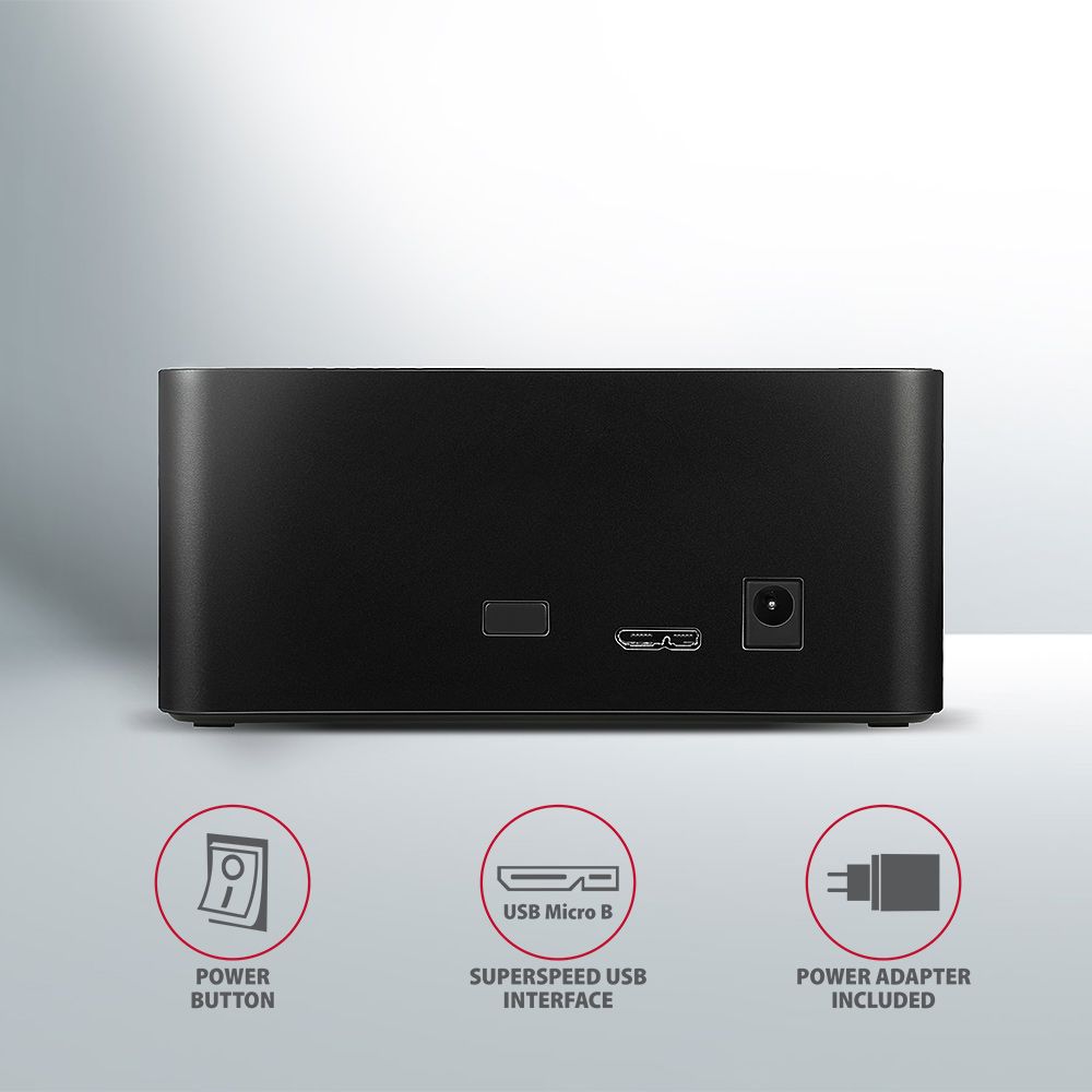 AXAGON ADSA-SN SuperSpeed USB Compact HDD Dock - Image 7