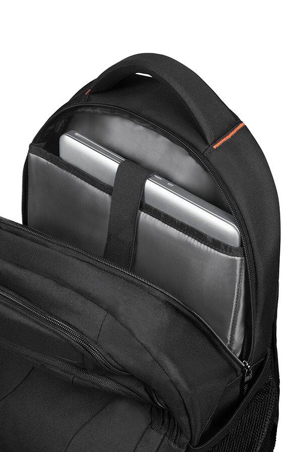 American Tourister Laptop Backpack 15,6" Black/Orange - Image 2