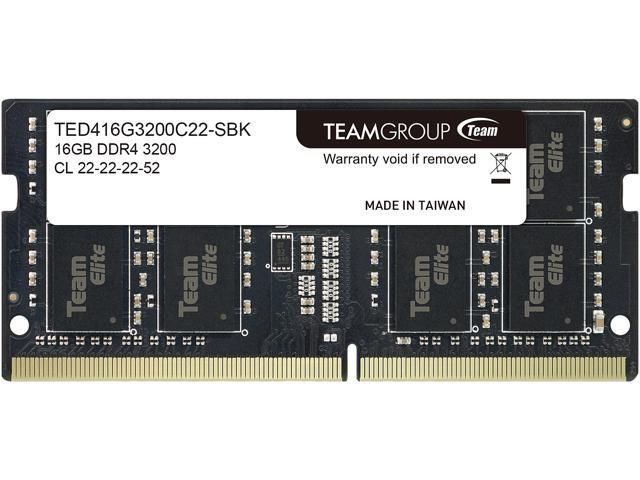 TeamGroup 16GB DDR4 3200MHz Elite SODIMM - Image 1