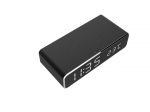 Gembird DAC-WPC-01 Digital alarm clock with wireless charging function Black - Image 3