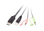ATEN CS22DP 2-Port USB DisplayPort Cable KVM Switch with Remote Port Selector - Image 2