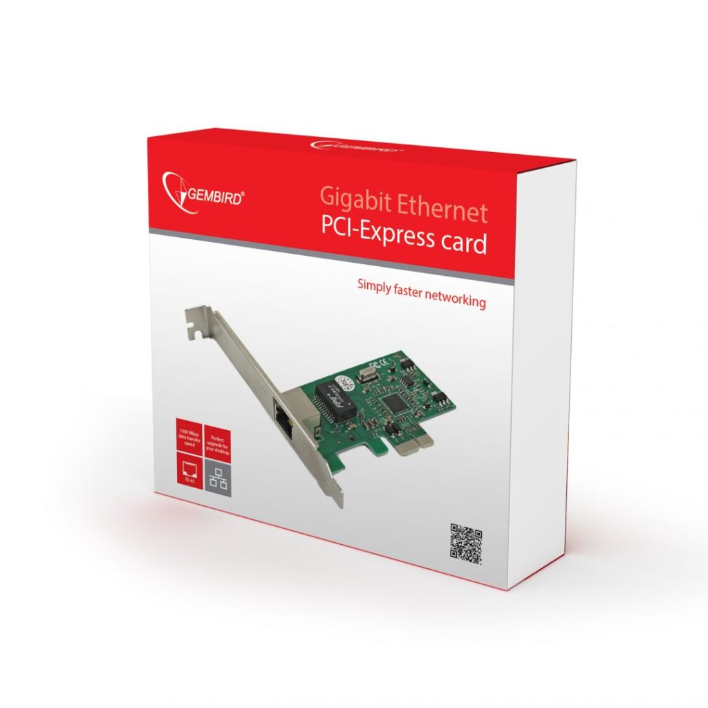 Gembird NIC-GX1 Gigabit Ethernet PCI-Express card - Image 2
