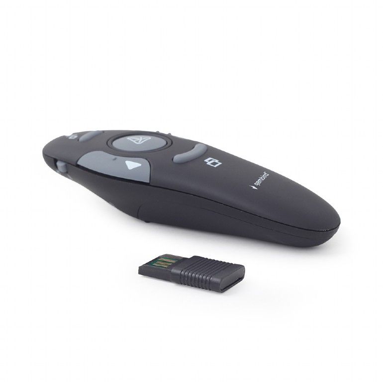 Gembird WP-L-01 Wireless Presenter Red Laser Black - Image 3
