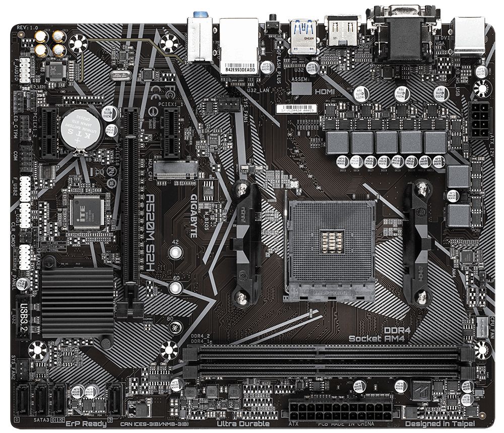 Gigabyte A520M S2H - Image 2