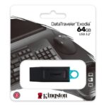 Kingston 64GB DataTraveler Exodia Black/Teal - Image 3