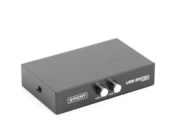 gembird-2-port-manual-usb-switch_1.jpg Gembird 2-port manual USB Switch - Image 1