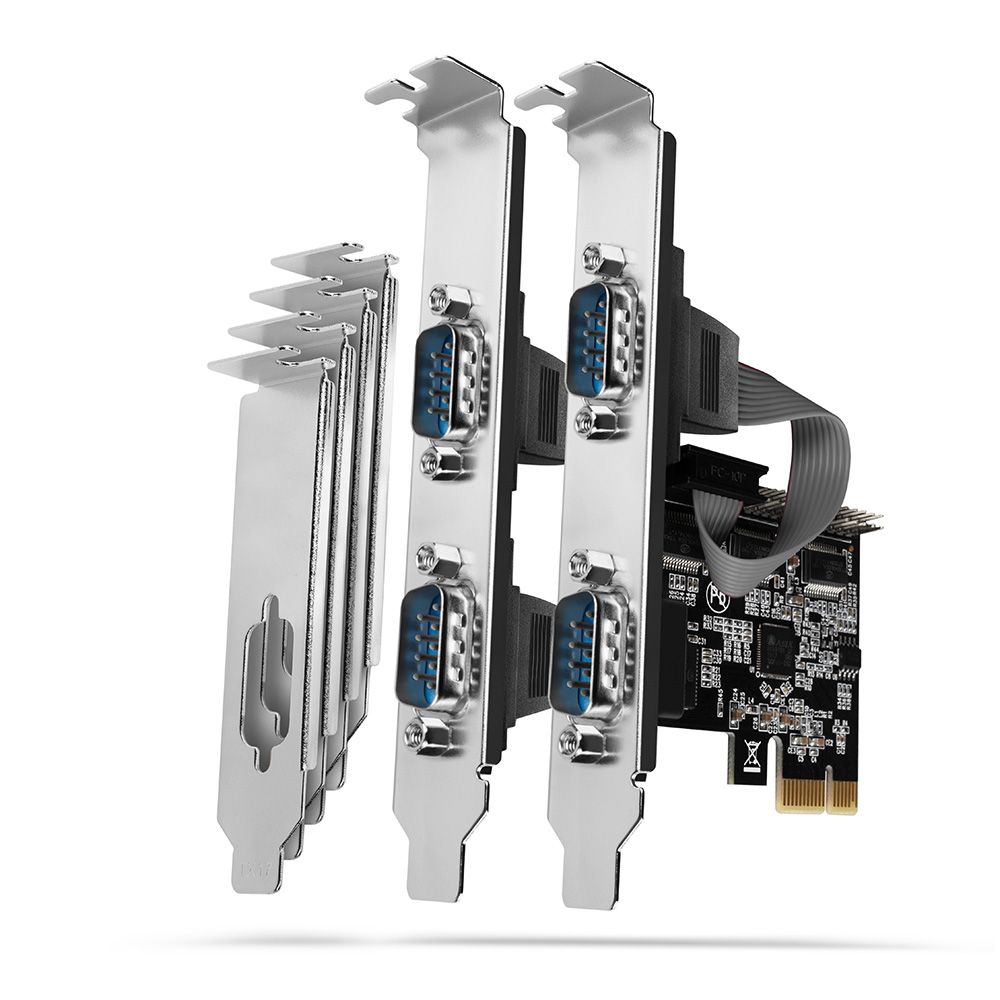 AXAGON PCEA-S4N PCIE Controller 4x Serial - Image 1