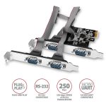 AXAGON PCEA-S4N PCIE Controller 4x Serial - Image 3