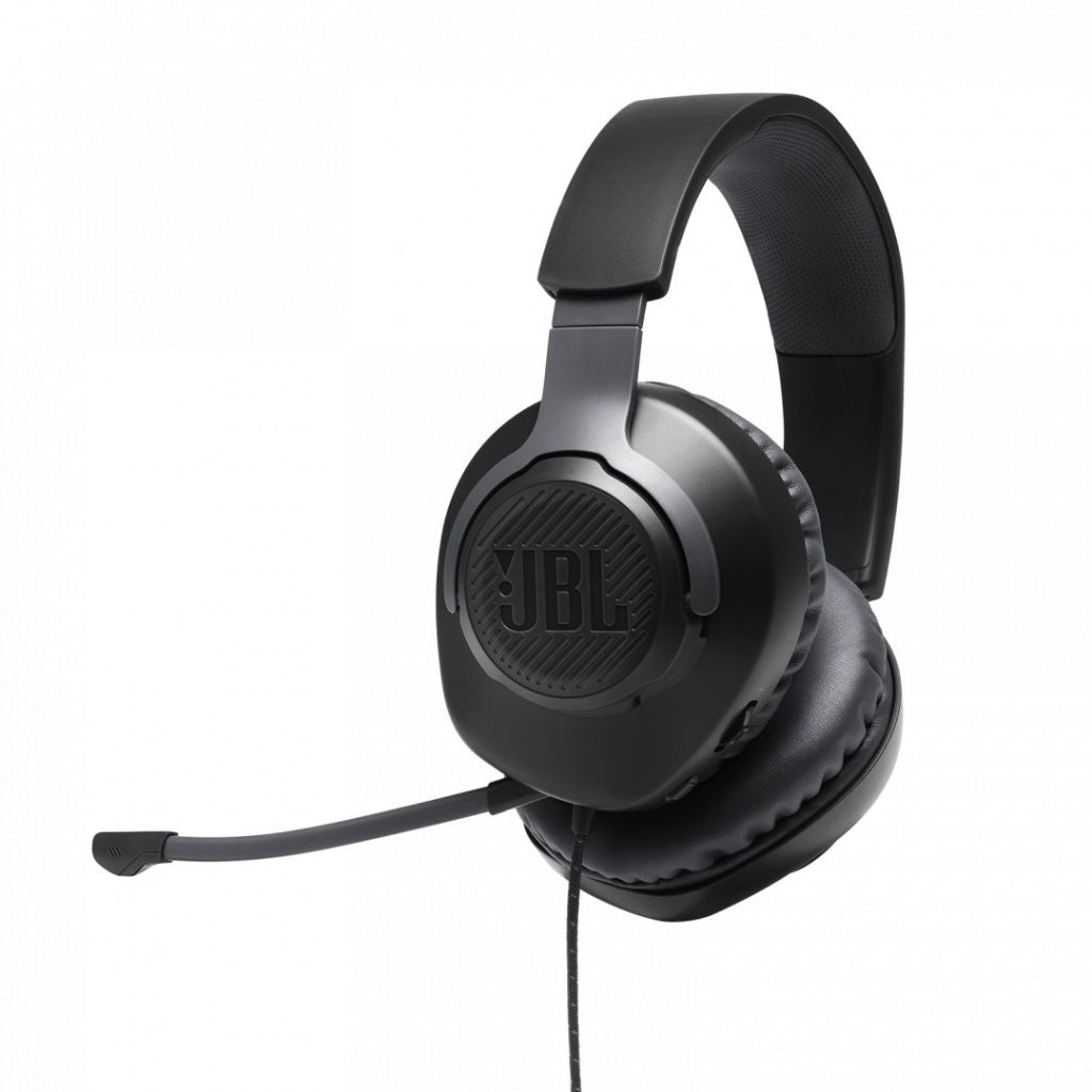 JBL Quantum 100 Gaming Headset Black - Image 1
