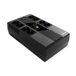 NJOY Szünetmentes 600VA - Token 600 (8 Schuko, line-interaktív, HID USB, túlfeszültség védett, fekete) - Image 3