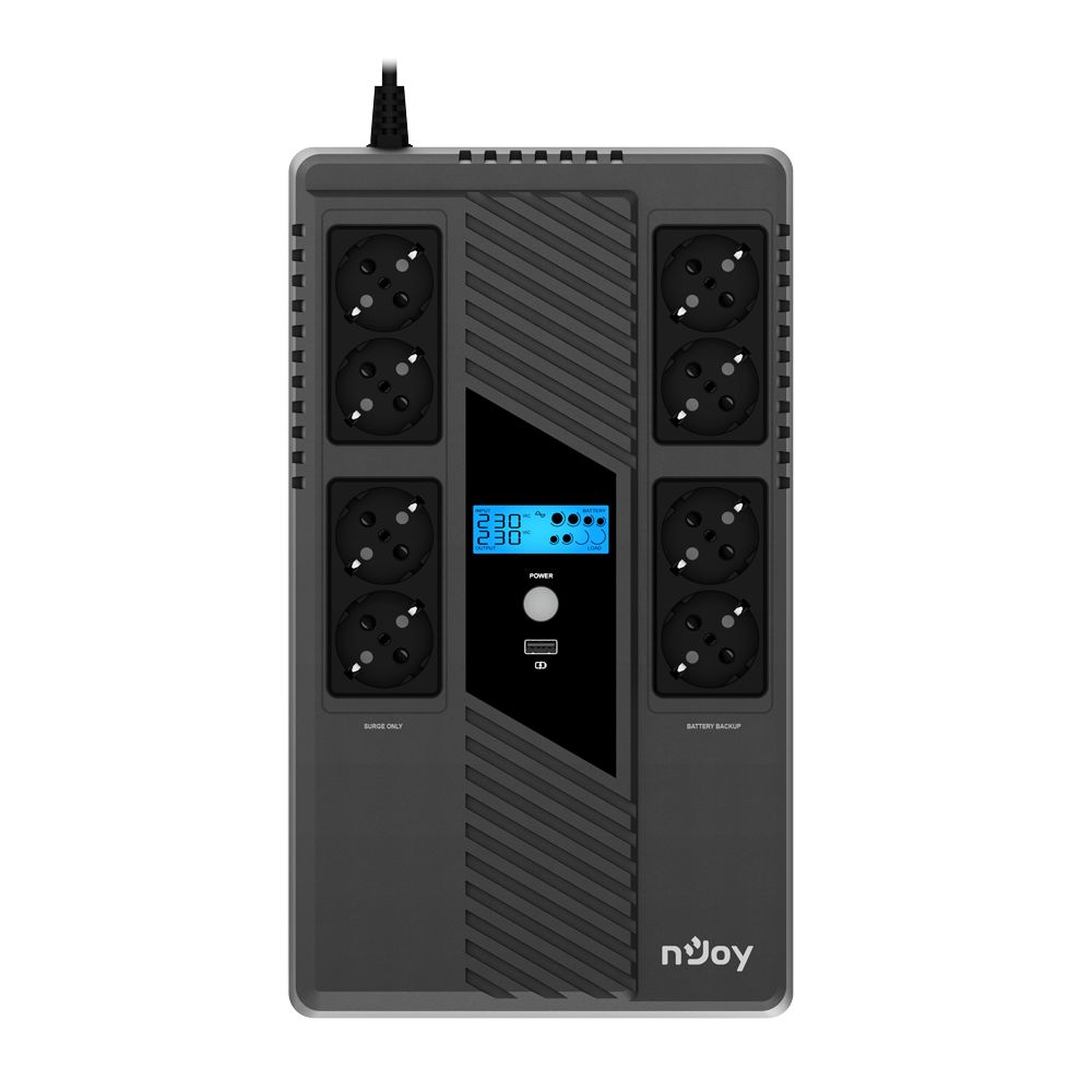 Njoy UPCSBLS680TTOAZ01B Token 800 LCD 800VA UPS - Image 2