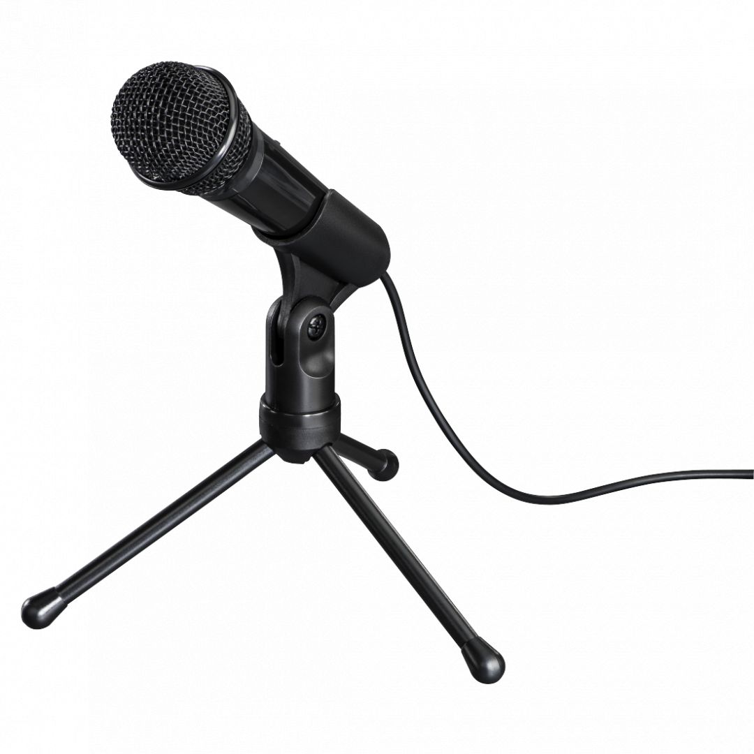 hama-mic-p35-allround-microphone-for-pc-and-notebook-black_1.jpg Hama 00139905 MIC-P35 ALLROUND fekete asztali mikrofon - Image 1