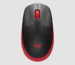 Logitech M190 piros vezeték nélküli egér