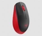 Logitech M190 piros vezeték nélküli egér - Image 3