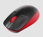 Logitech M190 piros vezeték nélküli egér - Image 4