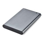 Gembird E2-U3S-6-GR USB3.1 Enclosure Aluminium with USB Type-C Grey - Image 2