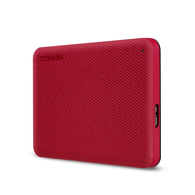 Toshiba 2TB 2,5" USB3.2 CANVIO ADVANCE Red - Image 4