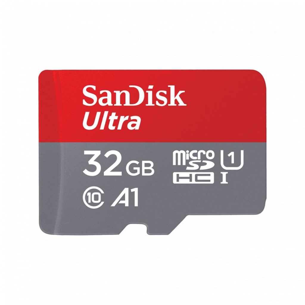 Sandisk 32GB microSDHC Ultra Class 10 UHS-I A1 (Android) + adapterrel - Image 2
