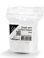 Gembird NCAC-1U5E-01 CAT5E UTP single port surface mount box - Image 3