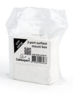 Gembird NCAC-2U5E-01 CAT5E UTP 2-port surface mount box - Image 3