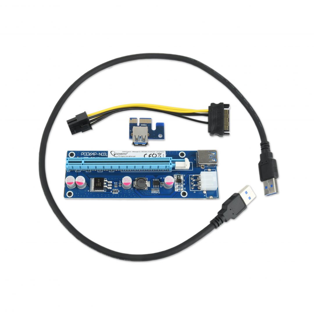 gembird-rc-pciex-03-pci-express-riser-add-on-card-pci-ex-6-pin-power-connector_1.jpg Gembird RC-PCIEX-03 PCI-Express riser add-on card, PCI-ex 6-pin power connector - Image 1