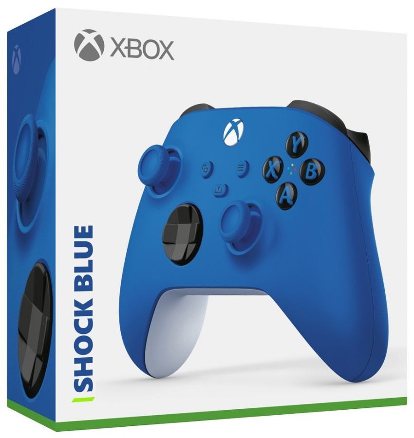 Microsoft Xbox Series X/S Wireless/Bluetooth Gamepad Shock Blue - Image 4