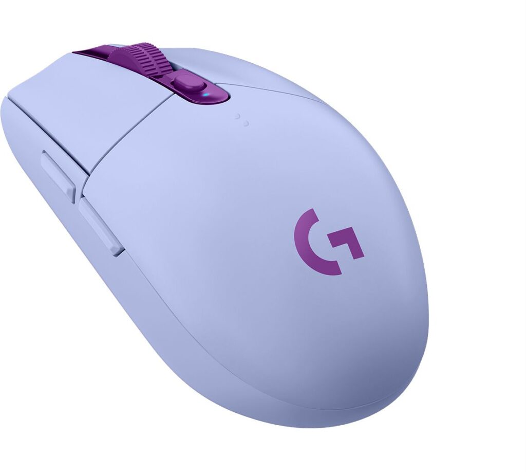 Logitech G305 Lightspeed lila vezeték nélküli gamer egér - Image 3