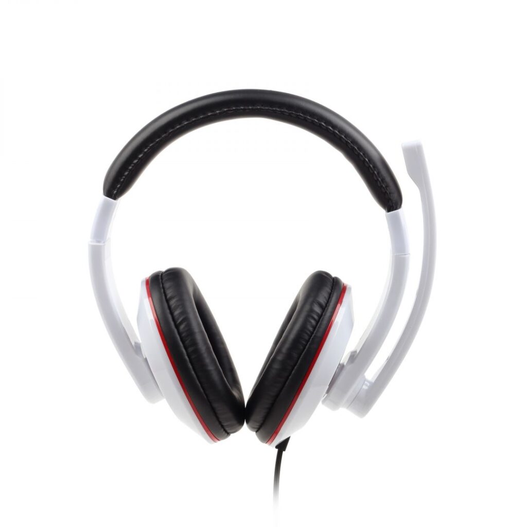 Gembird MHS-001-GW Headset White - Image 2