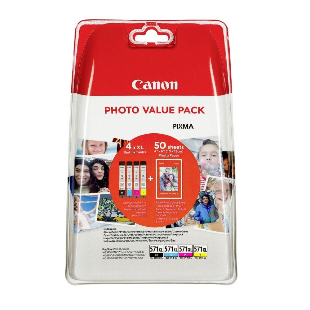 Canon CLI-571XL Photo Value Pack - Image 1